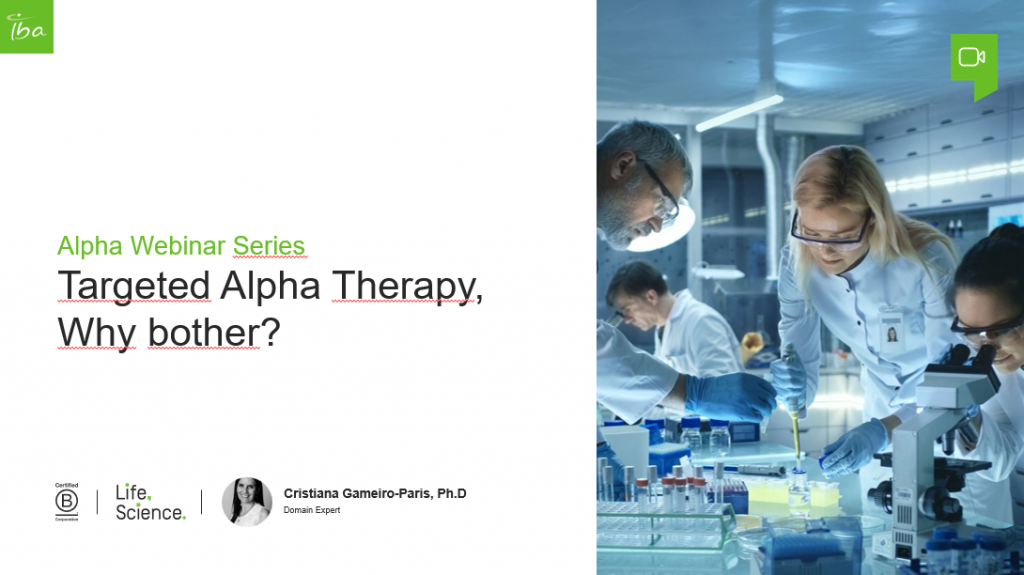 IBA Alpha Webinar Series, Prof Pouget and Prof Morgenstern